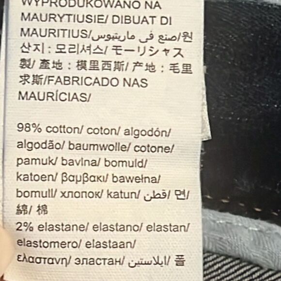 Calvin Klein Blue Relaxed Straight 5 Pocket Men's Jeans Size 36 - Picture 8 of 10